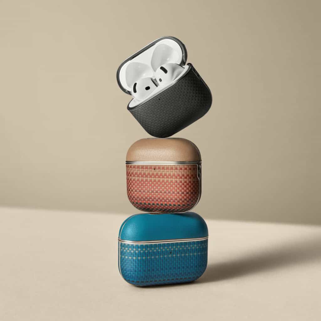 PITAKA AirPods Pro 3 航太纖維保護殼|輕量但防護力超足,開合順暢不卡卡