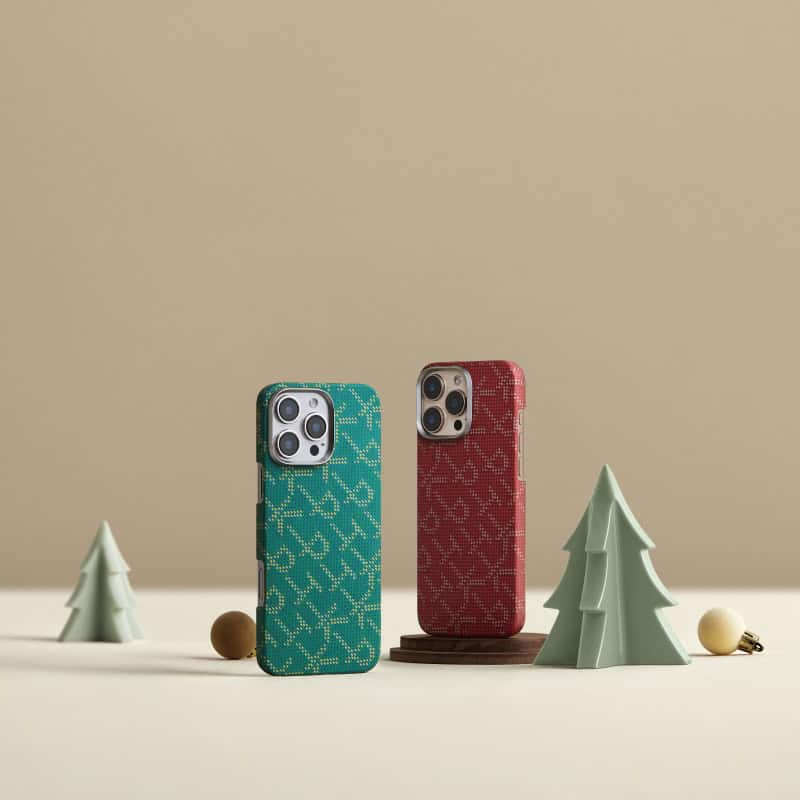 聖誕氛圍 X iPhone16 Case6 芳綸纖維磁吸殼