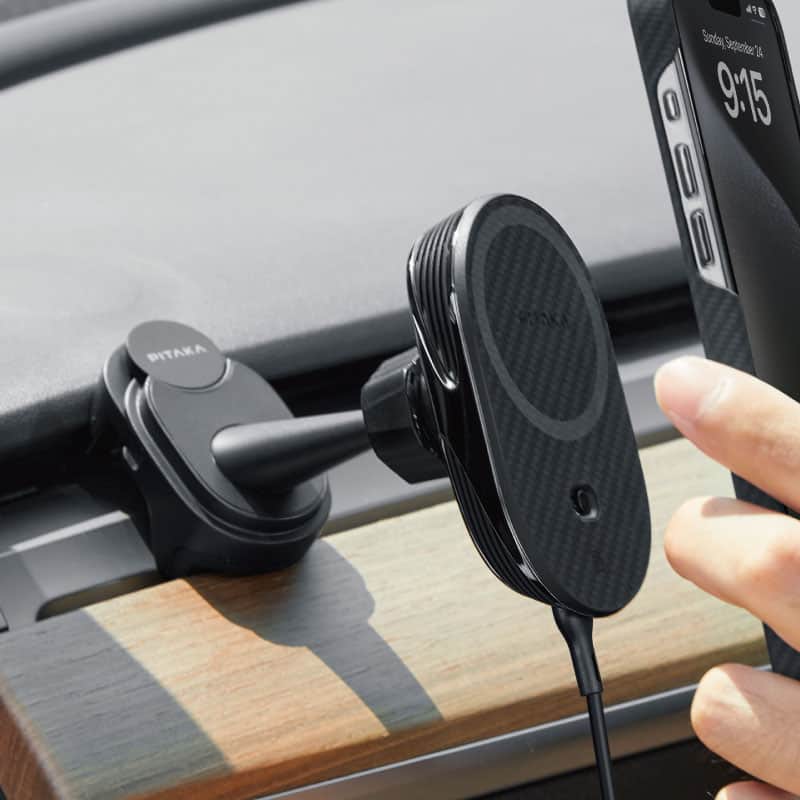 PITAKA MagEZ Car Mount Pro 2 磁吸充電車架