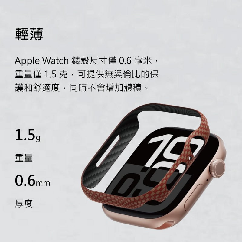 PITAKA 以芳綸纖維製造輕薄時尚 Apple Watch 錶殼
