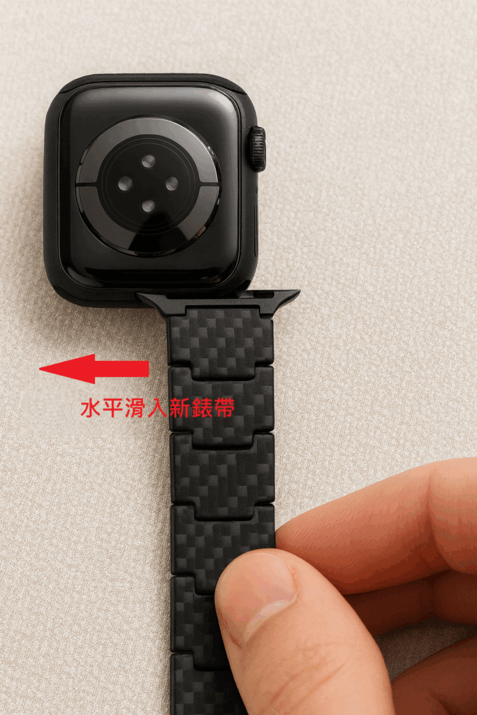 Apple Watch 錶帶更換圖解步驟 2