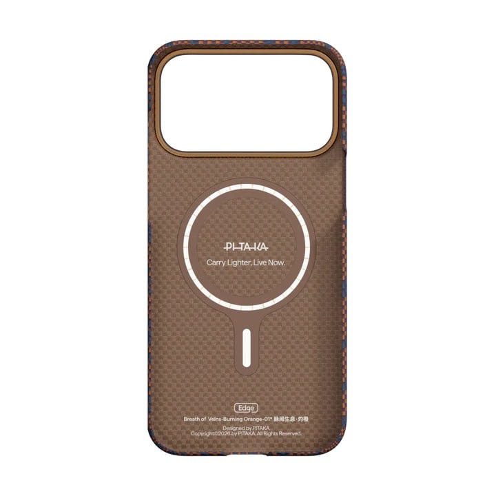 PITAKA 手機殼內建 MagSafe 磁吸設計,大幅提升對位精準度 / 圖片來源:PITAKA