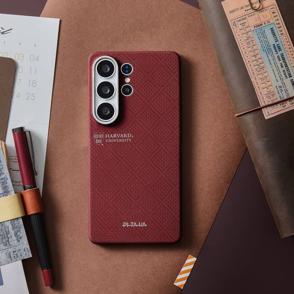 Galaxy S26 Ultra 芳綸超薄磁吸殼 PITAKA X Harvard 授權款