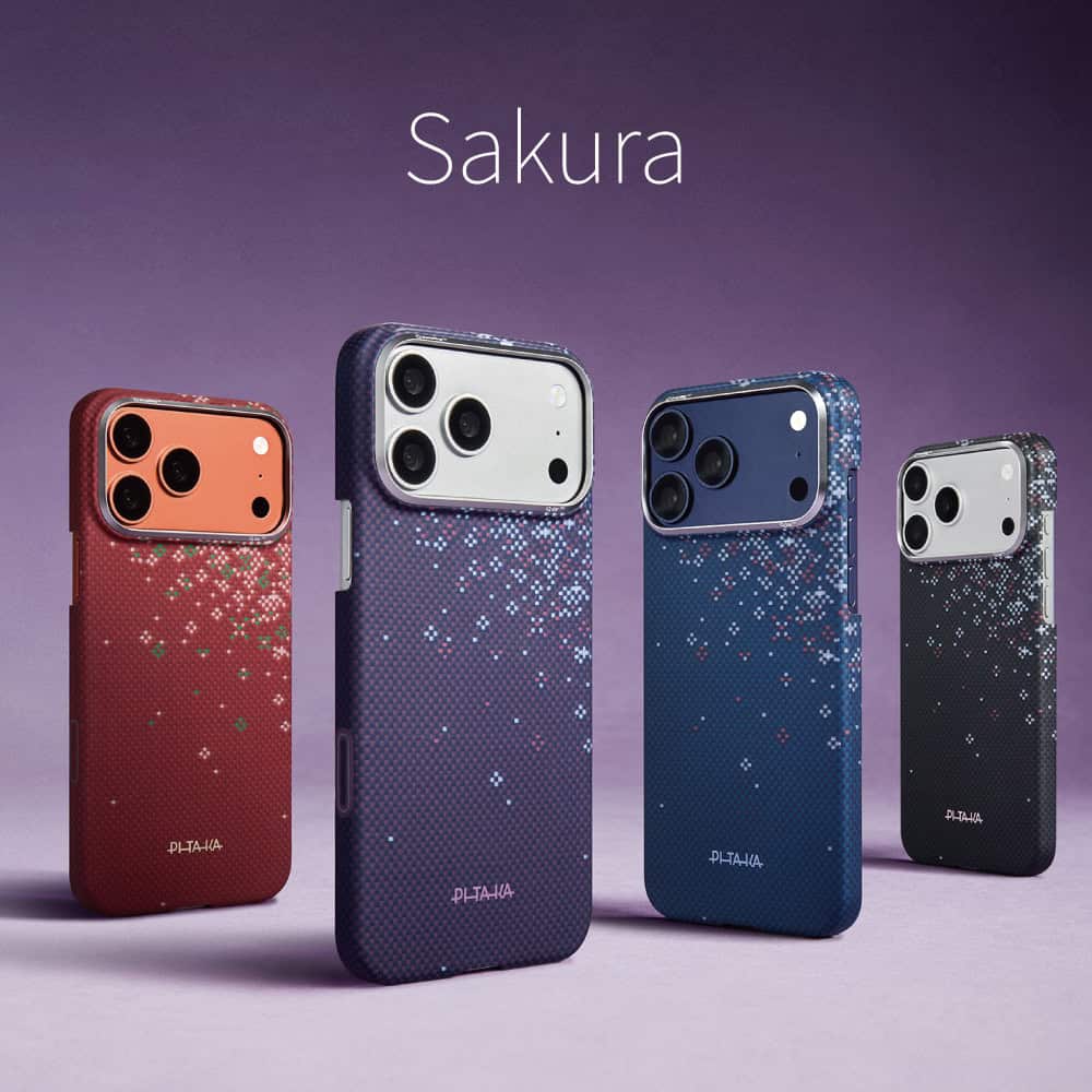2026 PITAKA iPhone 17 特別限量版手機殼 -櫻花時刻