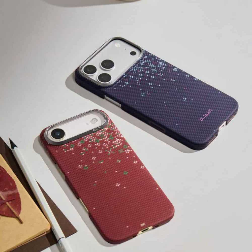 2026 iPhone17 系列芳綸纖維輕薄 MagSafe 磁吸保護殼－櫻花時刻系列